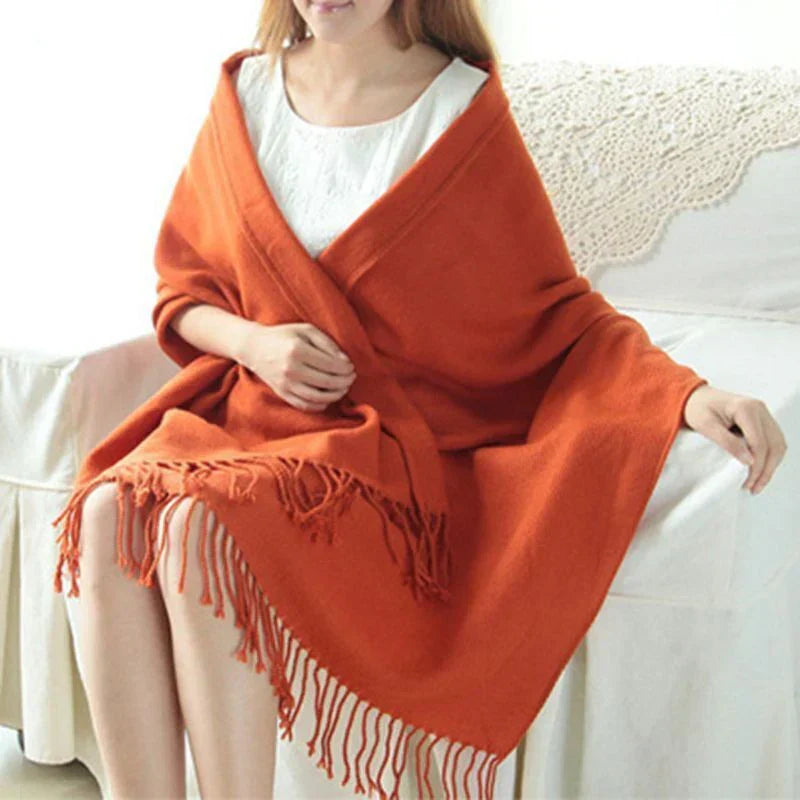 Luxe Women's Cashmere Scarf - Marlowe