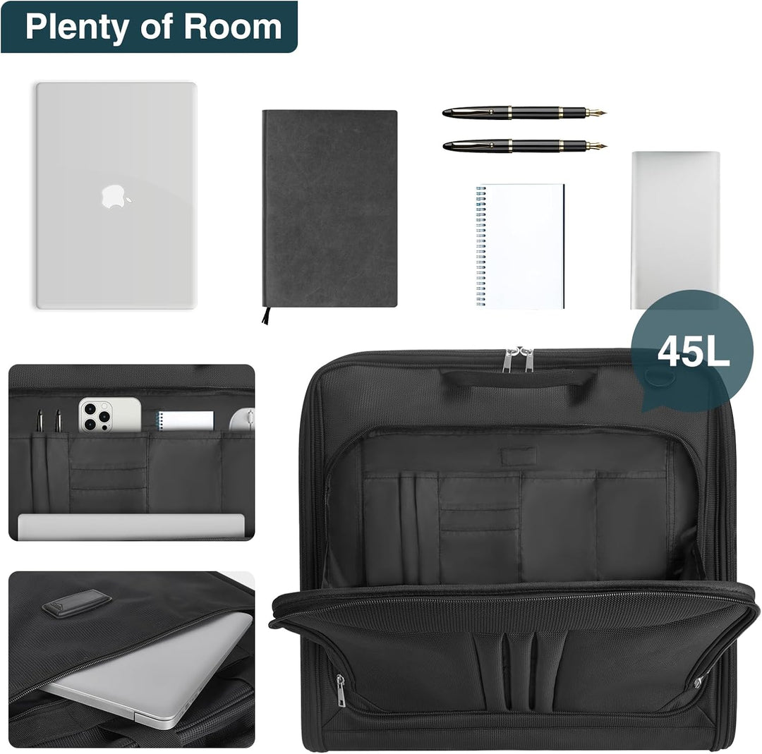 Foldable Waterproof Travel Garment Bag – Portable Suit Organiser with Strap
