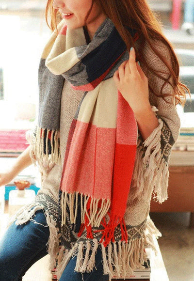 Luxe Women's Cashmere Scarf - Marlowe