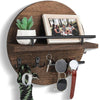 Round Wooden Key Holder | Eco-Friendly and Stylish