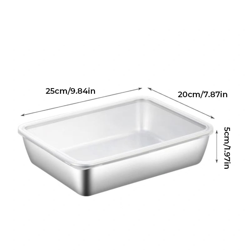 Stainless Steel Food Storage Containers – Durable and Eco-Friendly