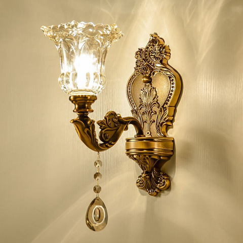 Vintage Gold Wall Sconce – Aureo