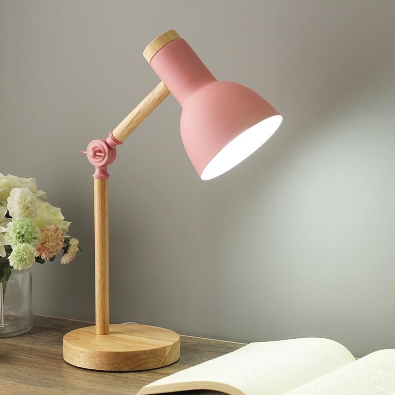 Scandinavian Wooden Table Lamp | Minimalist Design