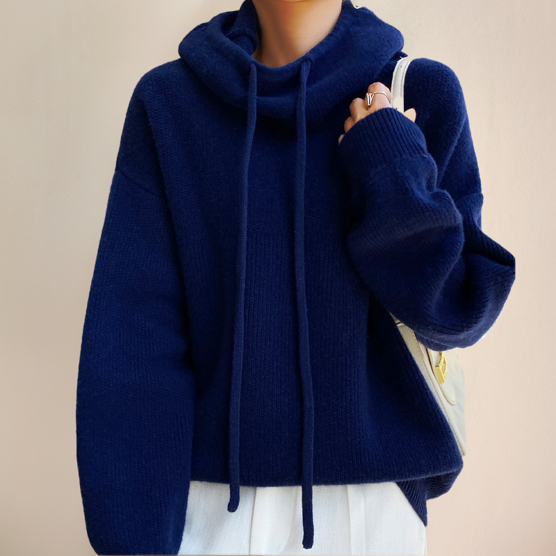 Merino Wool Polo-Neck Sweater – Amira Autumn Edition