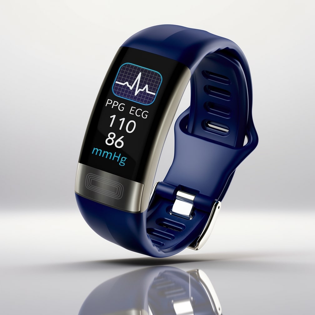 Smartwatch with ECG, Heart Rate, Blood Pressure and Sleep Monitoring for Women and Men | Fitness Tracker | Vitaro