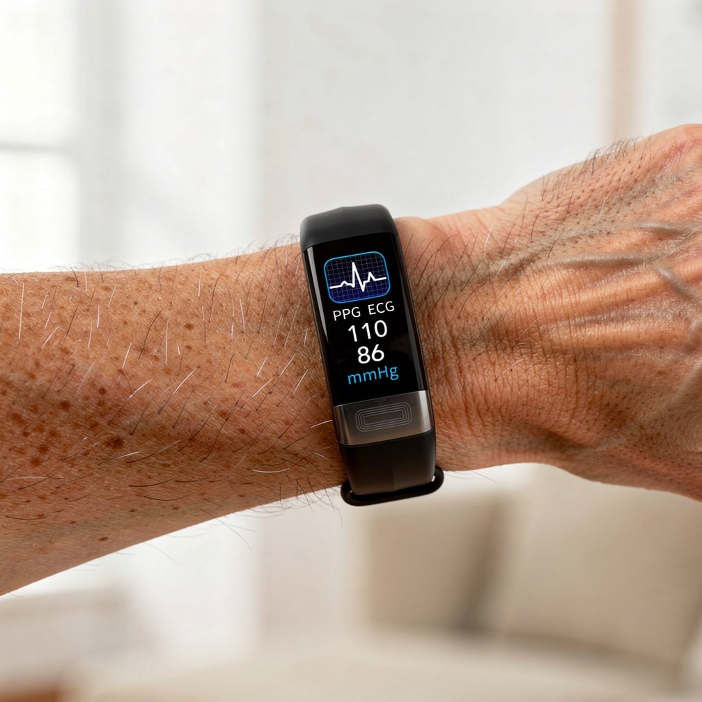 Smartwatch with ECG, Heart Rate, Blood Pressure and Sleep Monitoring for Women and Men | Fitness Tracker | Vitaro