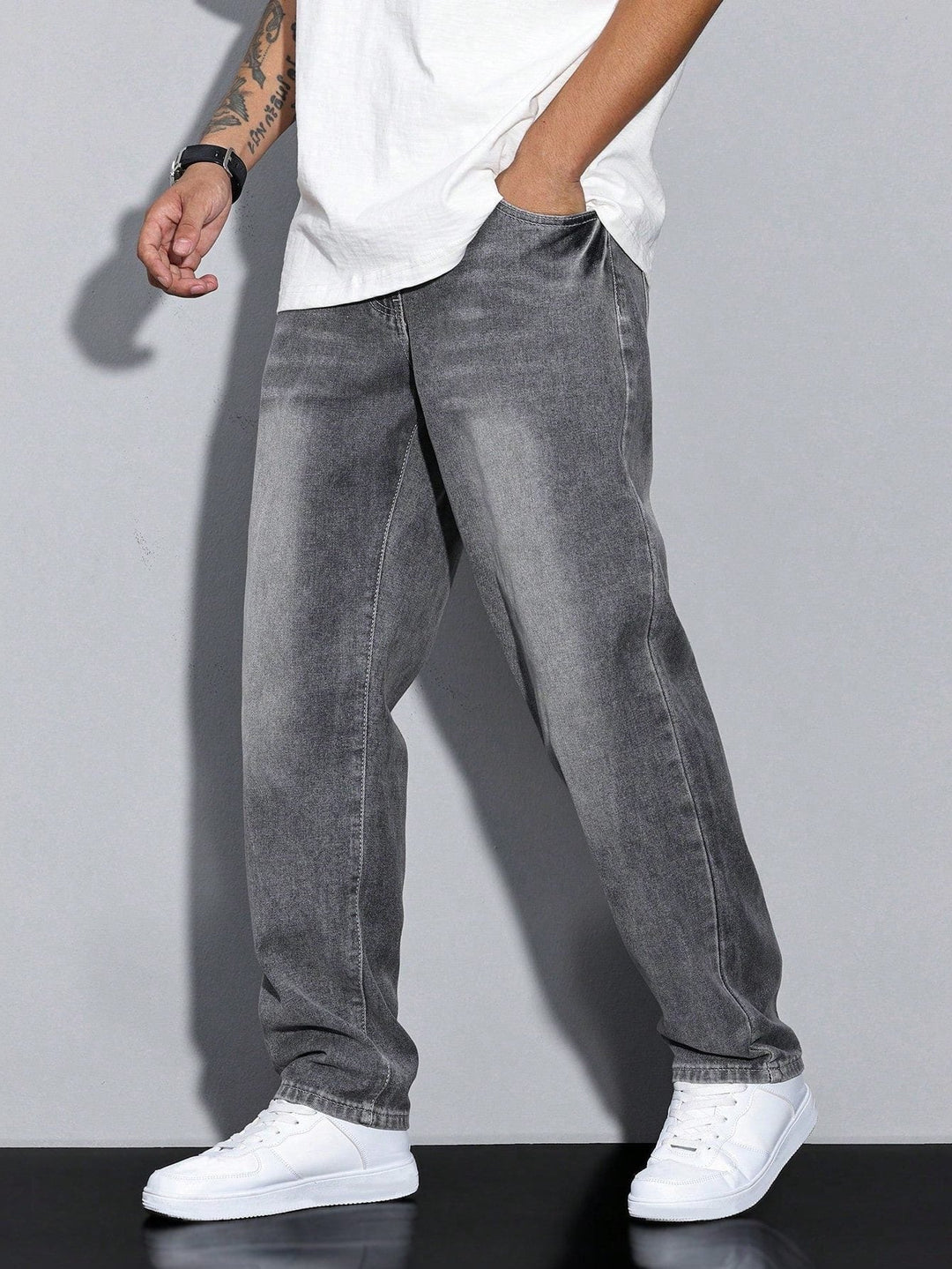 Men's Straight-Leg Jeans – Straight Fit Denim Pants