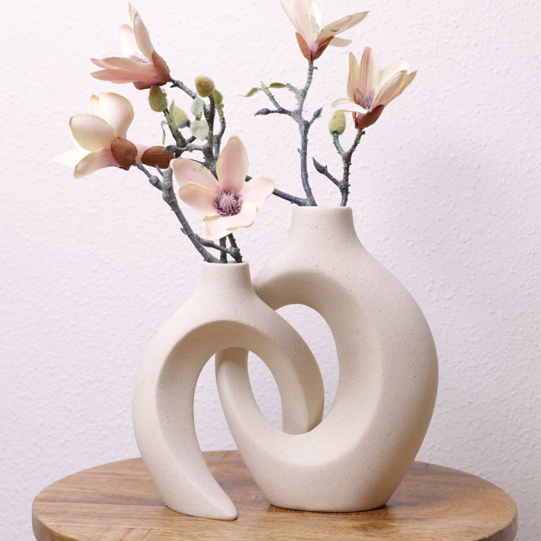 Gleora | Unique Flower Vase - Woven Design