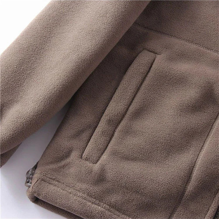 Ultra-Warm Unisex Fleece Jacket - Comfortable and Stylish