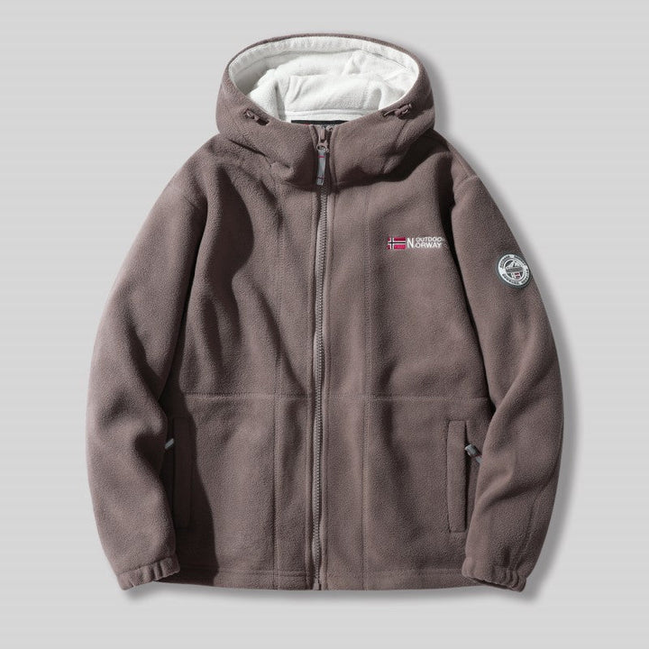 Ultra-Warm Unisex Fleece Jacket - Comfortable and Stylish