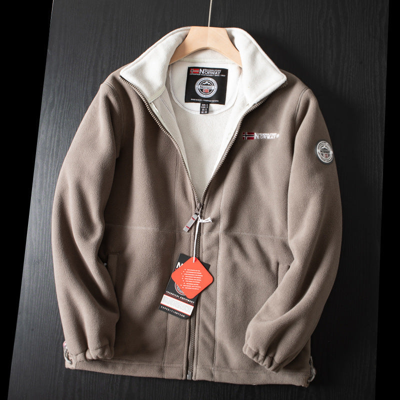 Ultra-Warm Unisex Fleece Jacket - Comfortable and Stylish