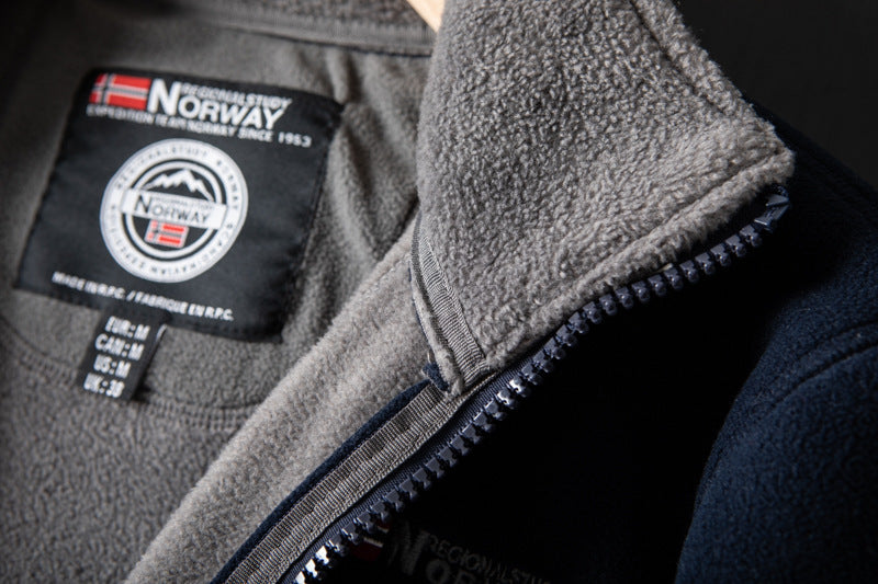 Ultra-Warm Unisex Fleece Jacket - Comfortable and Stylish