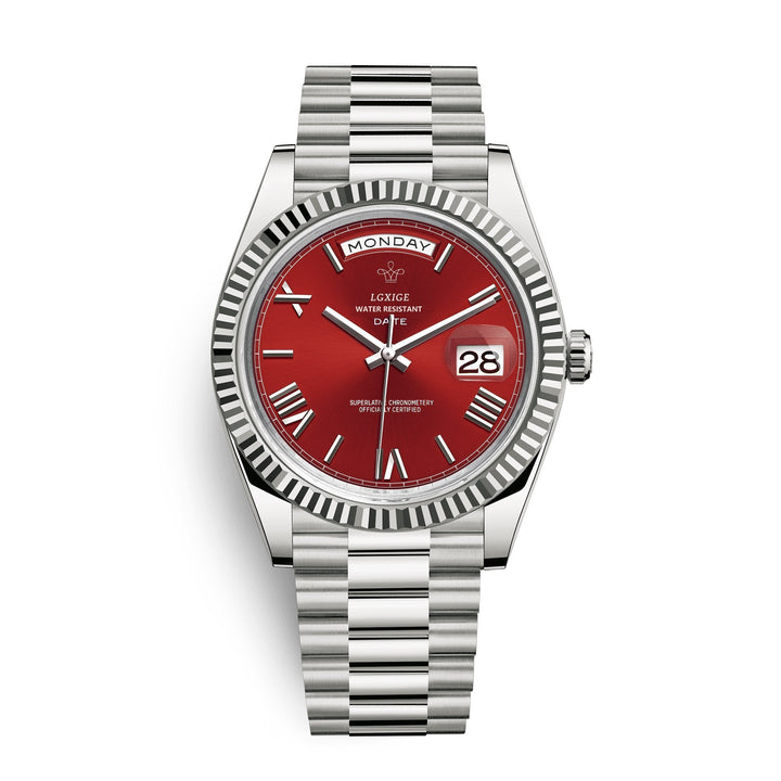 Premium Automatic Movement with Day and Date Function – Solan
