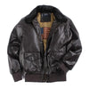 Vintage Leather Motorcycle Jacket for Winter – Maxim