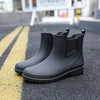 Luxurious Mid-Calf Waterproof Men's Rain Boots - Lucas Rain Walk