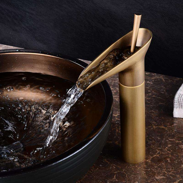 Kitchen and Bathroom Faucet | Waterfall Basin Mixer Faucet | Antique Kitchen Faucet | Armaturix