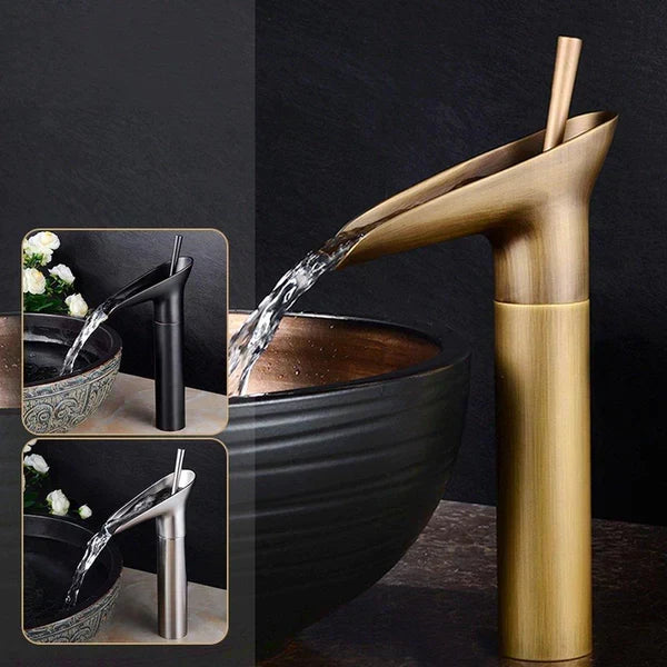Kitchen and Bathroom Faucet | Waterfall Basin Mixer Faucet | Antique Kitchen Faucet | Armaturix
