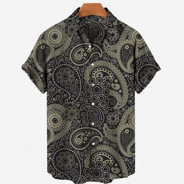 Print Style - Casual Short-Sleeve Shirt for Men