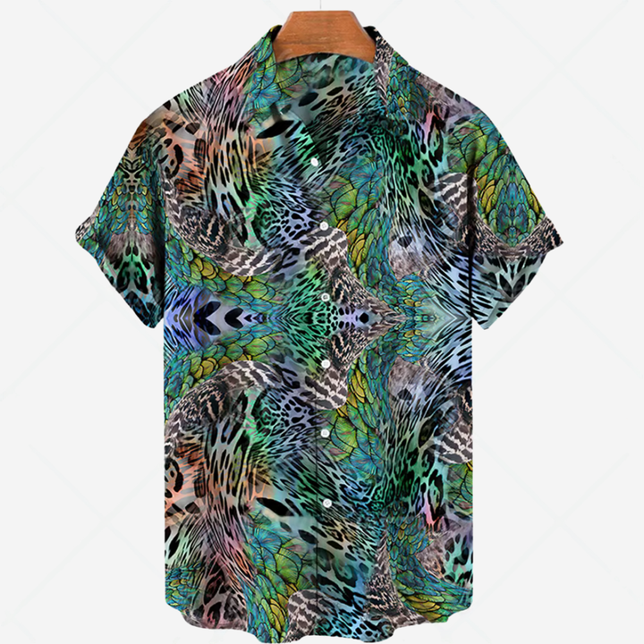 Print Style - Casual Short-Sleeve Shirt for Men