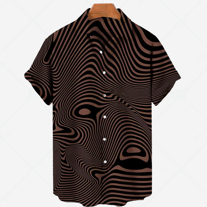Print Style - Casual Short-Sleeve Shirt for Men