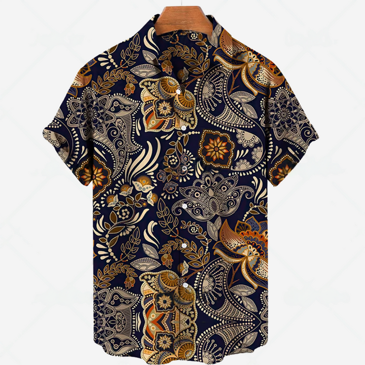 Print Style - Casual Short-Sleeve Shirt for Men