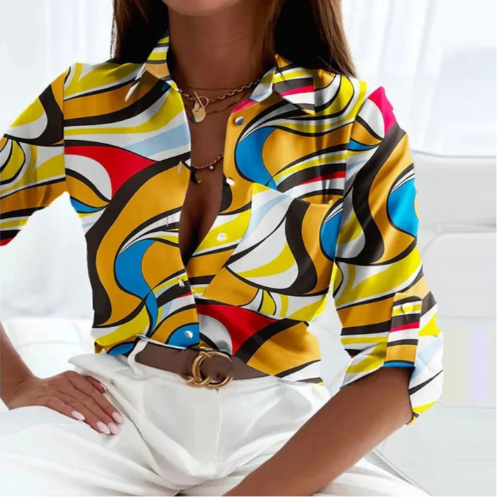 Women’s Tailored Point Collar Blouse