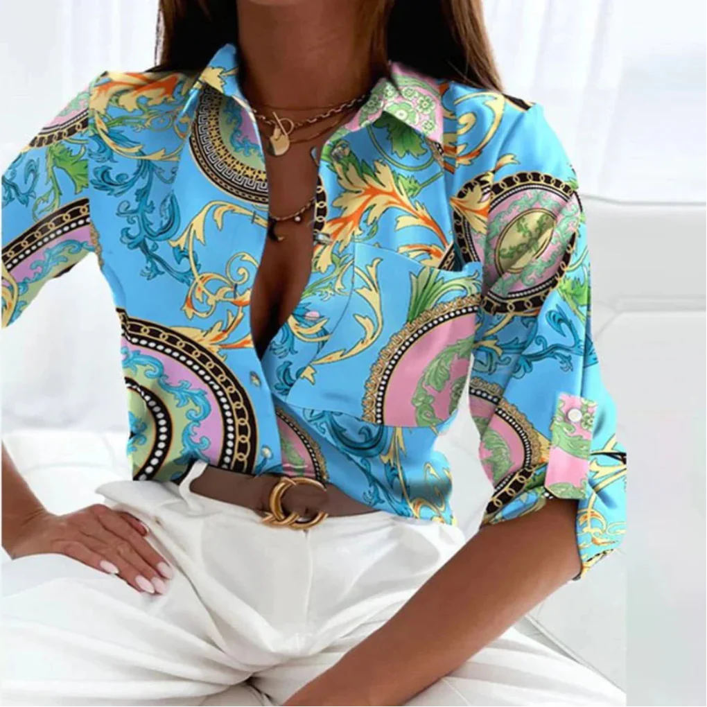 Women’s Tailored Point Collar Blouse
