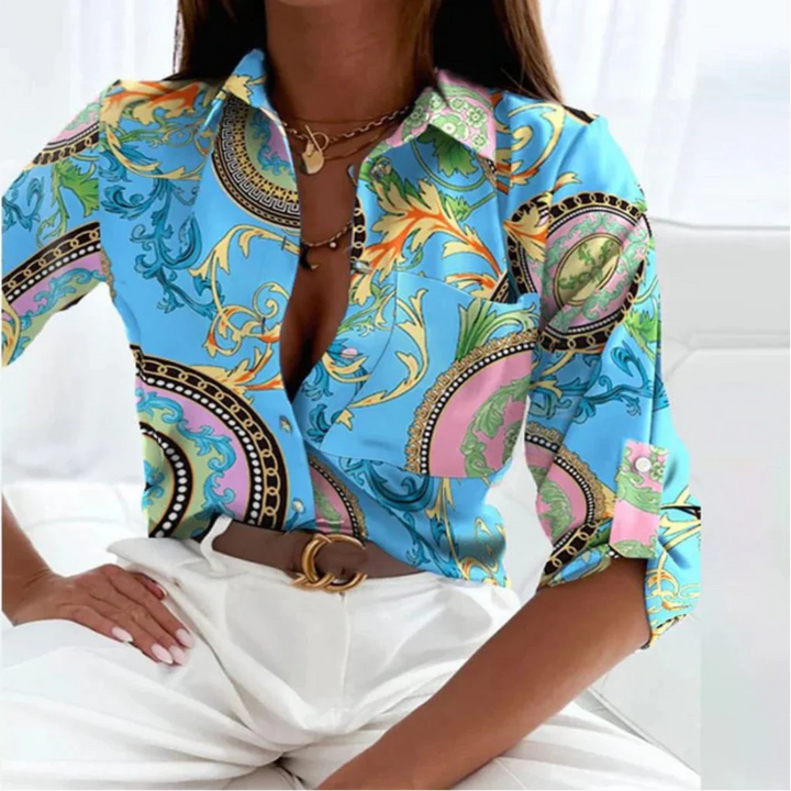Women’s Tailored Point Collar Blouse