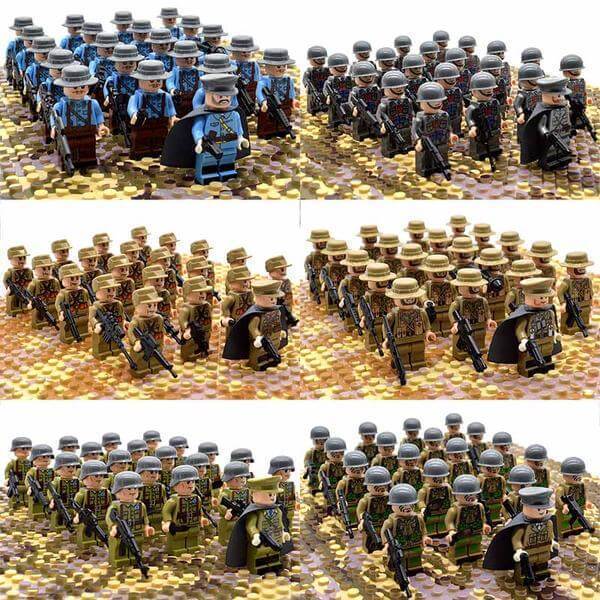 21pcs Army Soldier Building Block Set for Kids
