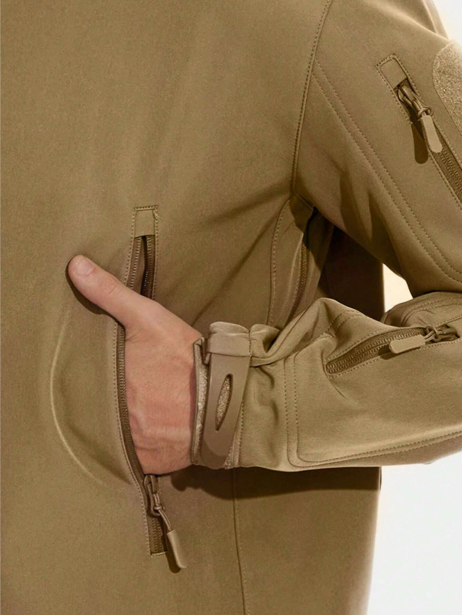 Waterproof Windproof Fleece-Lined Outdoor Jacket and Pants Set